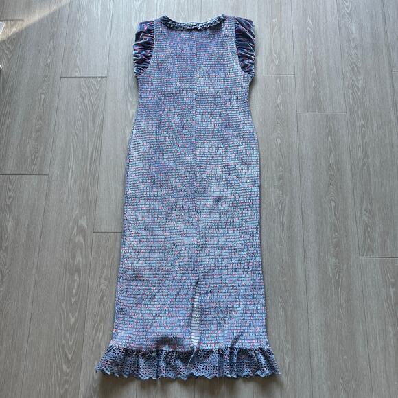 Free People McKenna Velvet Dress Large Boho NWT - Picture 3 of 16